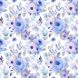 Preview: Sweet fairies Blumen Blau/Lila